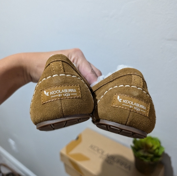 Koolaburra by UGG - Women's Lezly Slippers Loafers - Chestnut Brown - sz 8,7,6 - Picture 6 of 7